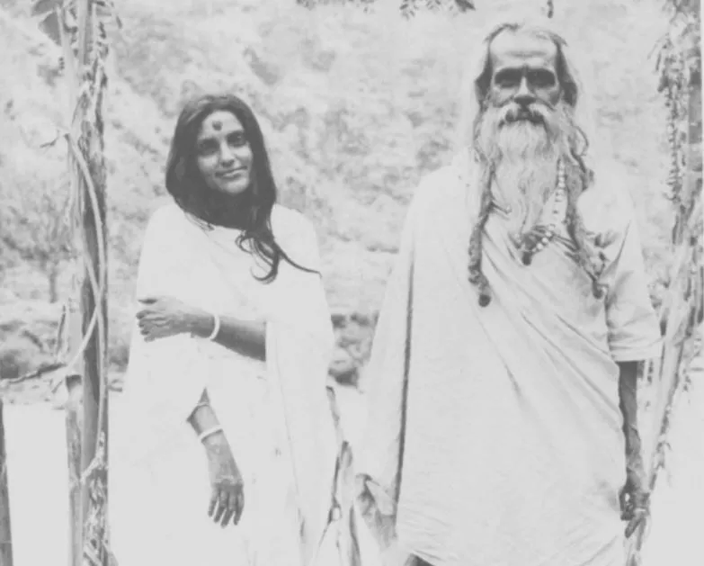 Sri Ma and Bolanath - spiritual guide and disciple